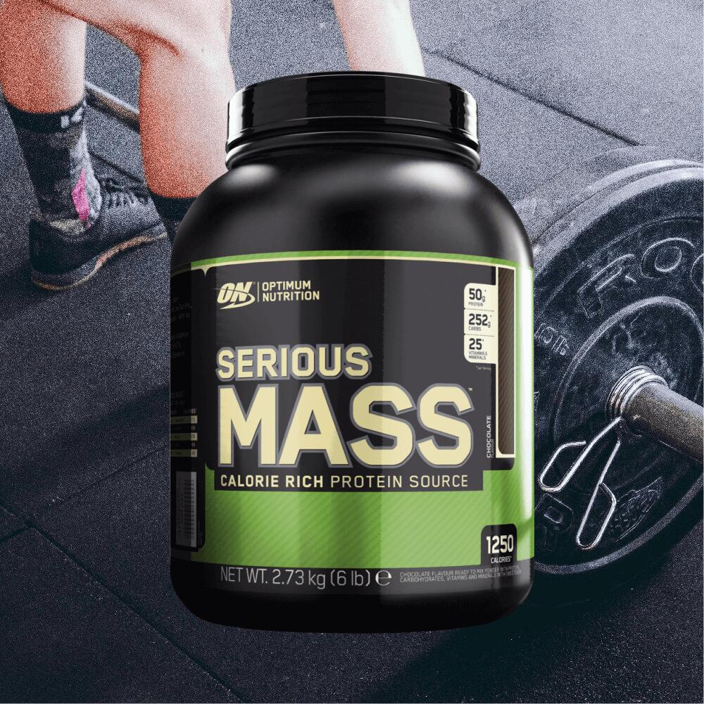 Optimum Nutrition Serious Mass (6lbs) Chocolate - Prise de poids - Avec Créatine 2/3