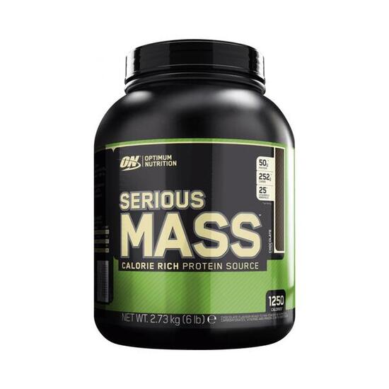 Optimum Nutrition Serious Mass (6lbs) Chocolate - Aumento di peso - Con creatina