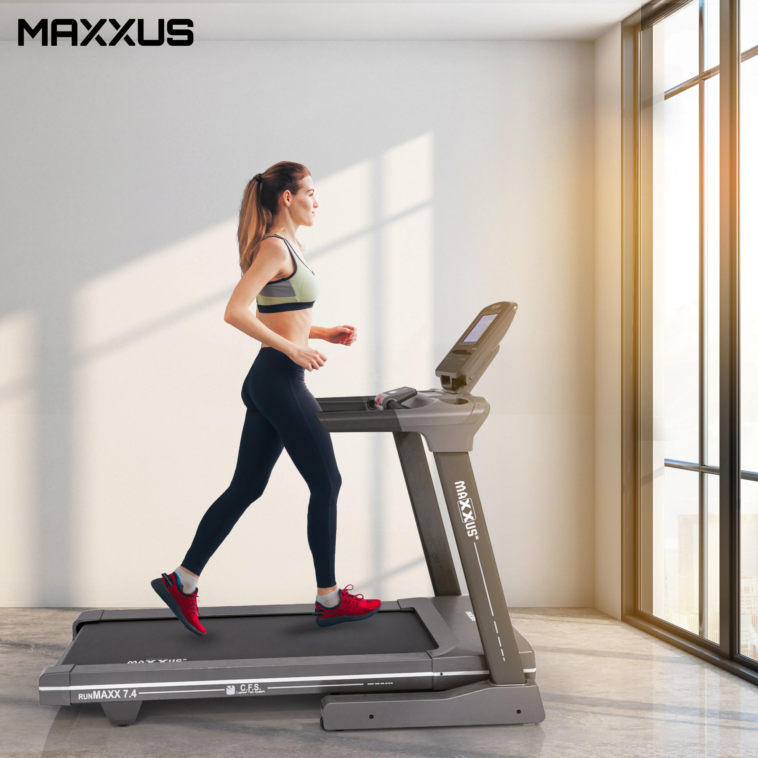 Tapis roulant MAXXUS RunMaxx 7.4 pieghevole 140x51 cm 20 km/h 3/7