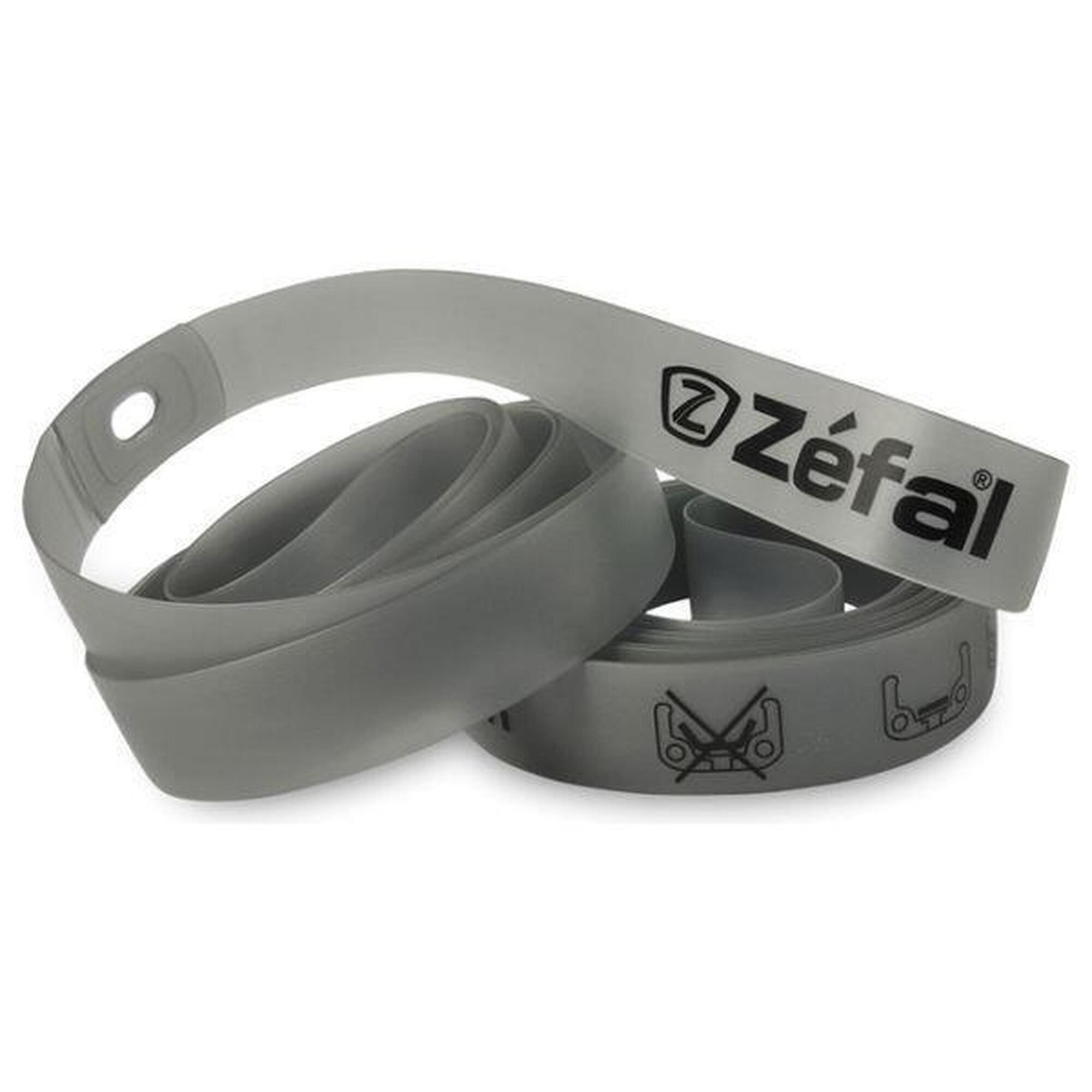 Zefal - Paire Fonds De Jante Zéfal Soft Pvc 700 Mm (28'') — 18 Mm, Gris - Fond De Jante - Taille Unique - Decathlon