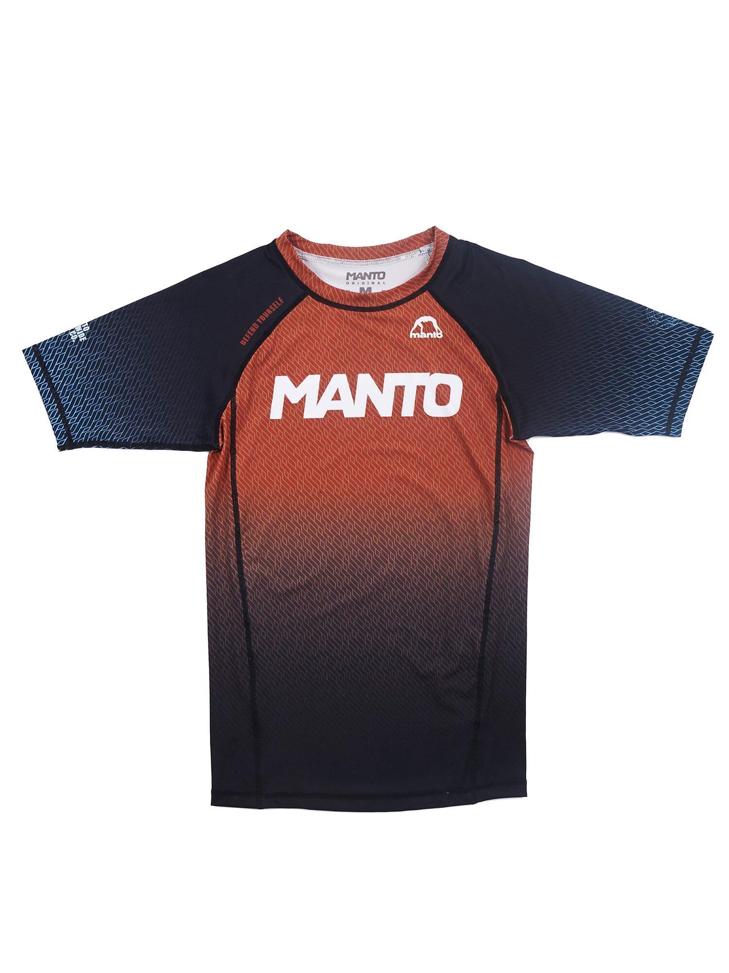 Rashguard do MMA męski Manto Rank z krótkim rękawem 3/5