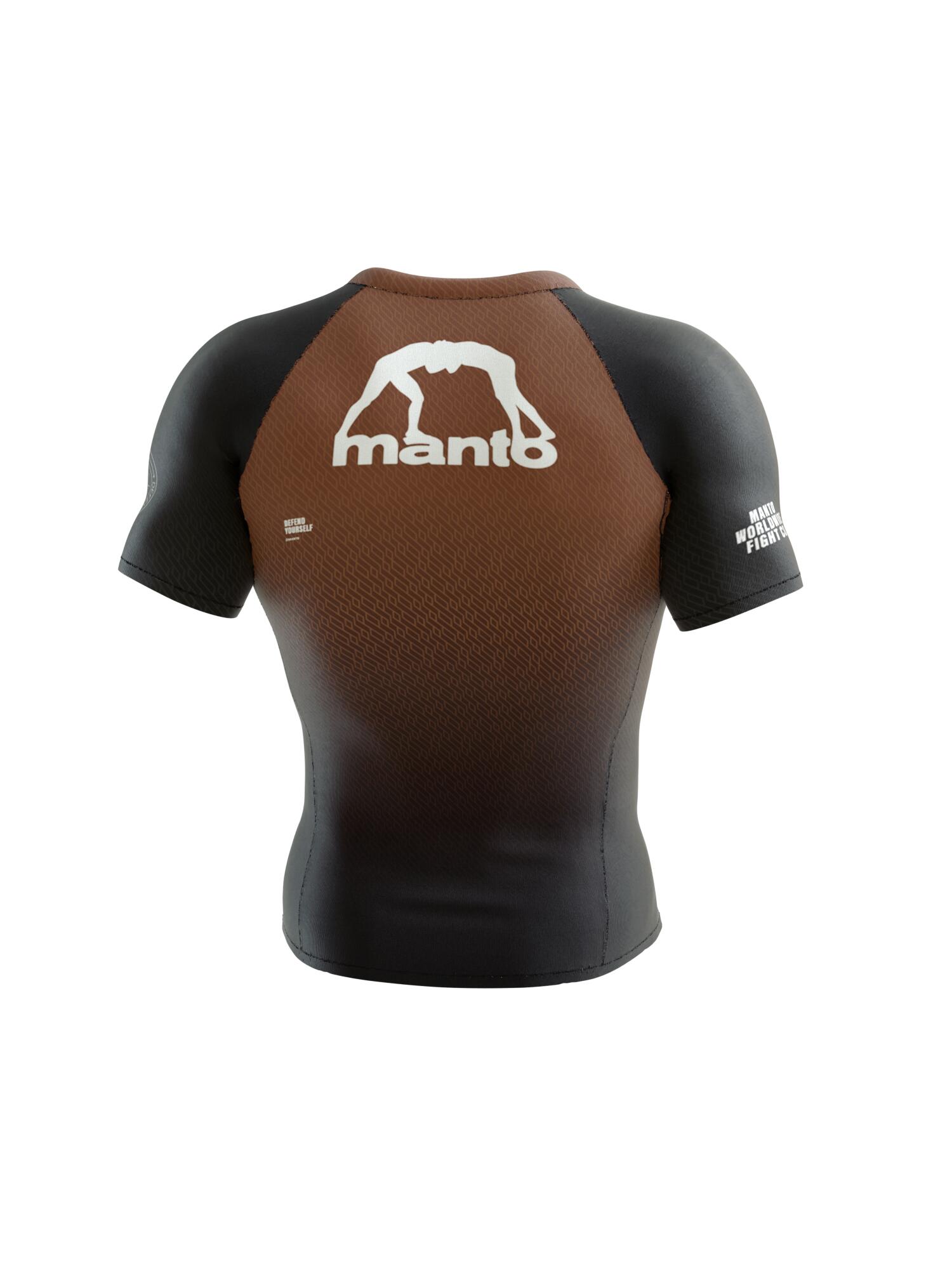 Rashguard do MMA męski Manto Rank z krótkim rękawem 2/5