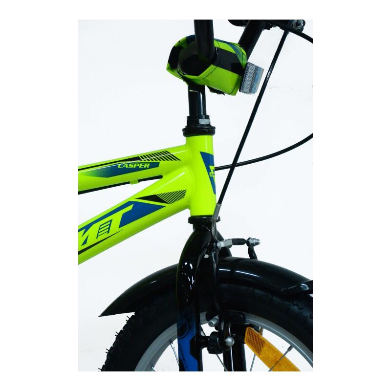 Bicicleta infantil Casper verde de 16 polegadas 4/4