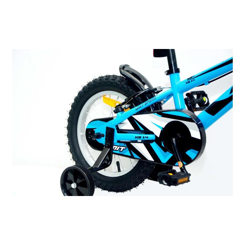 BICICLETTA PER BAMBINI 14" UMIT XS14 BLU 3/4