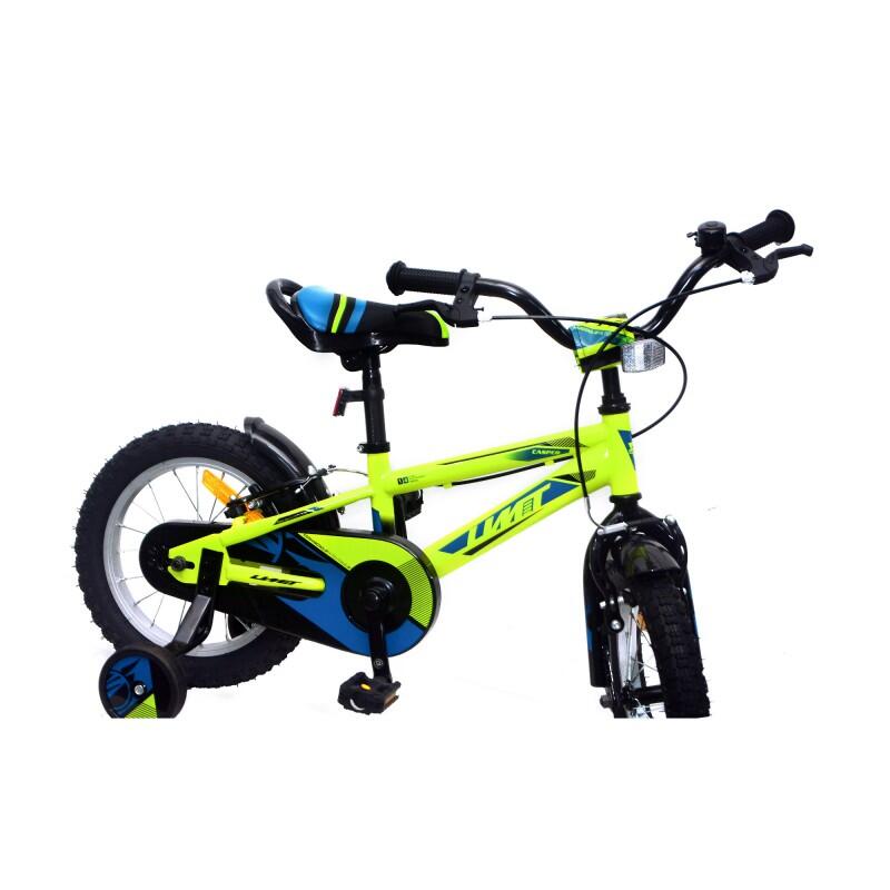 Bicicleta infantil Casper verde de 14 polegadas 2/4