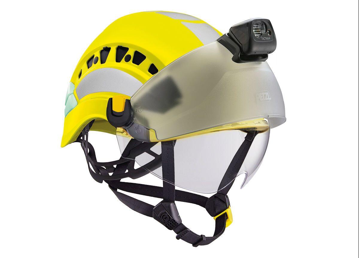 Casque sécurité Petzl Vertex Vent Hi Viz jaune ajustable compatibles accessoires 4/5