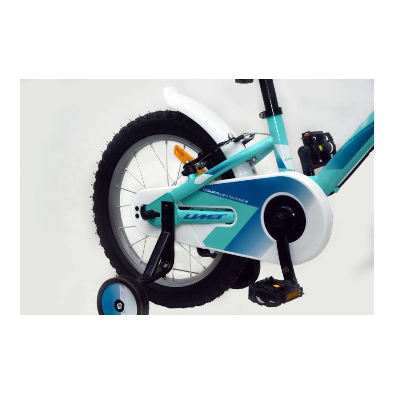 Bicicleta infantil Alice Turquesa de 16 polegadas 4/4