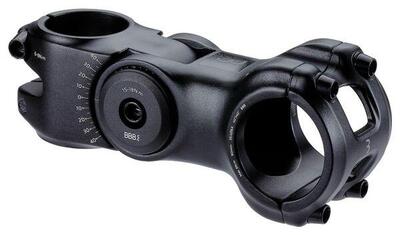 Bbb highsix os 35 mm ajustable stem black