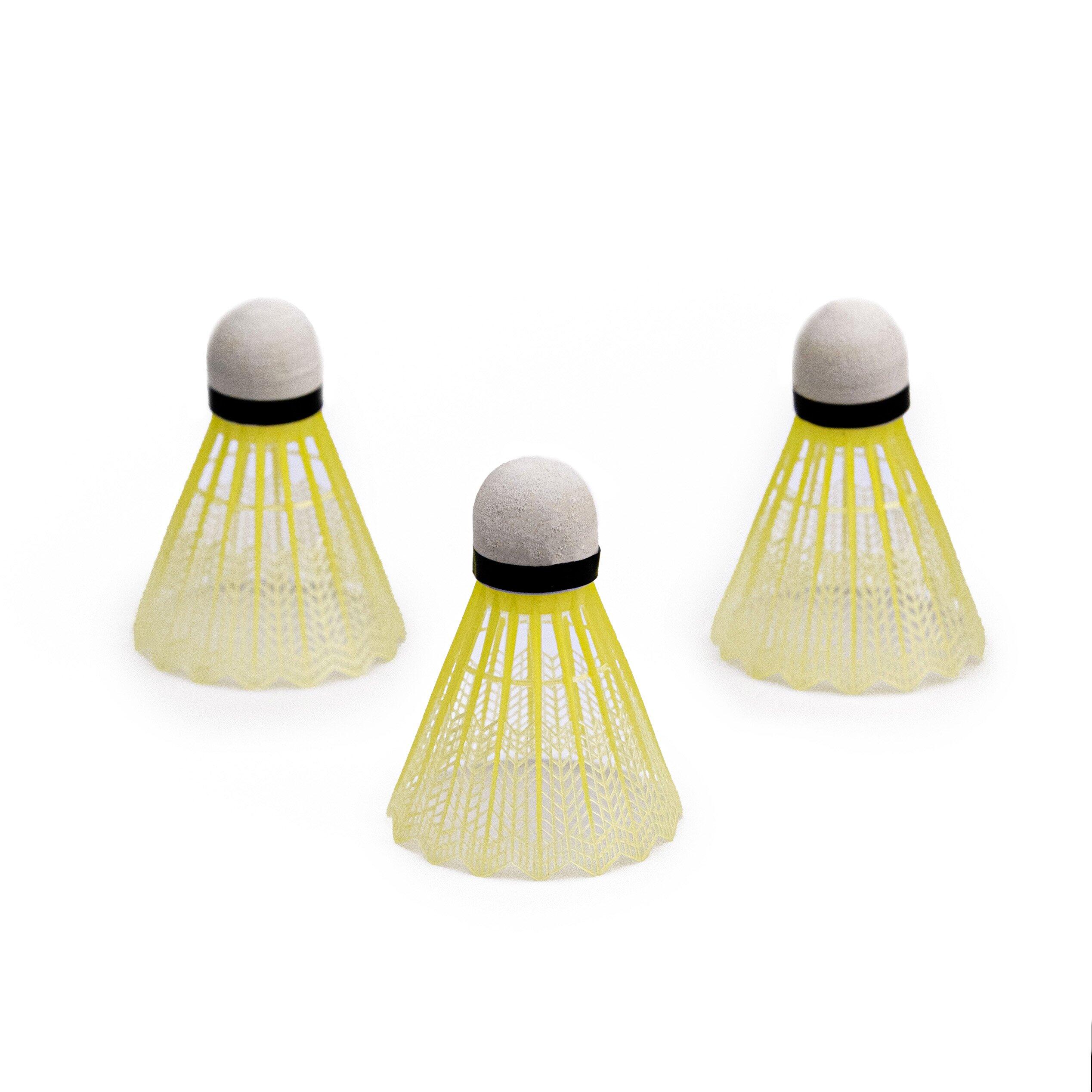 Badmintonové rekreační míčky, 3 ks 4/4