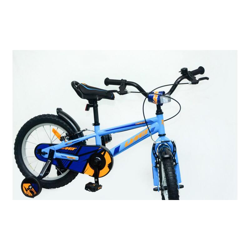 Bicicleta infantil Casper azul de 16 polegadas 2/4