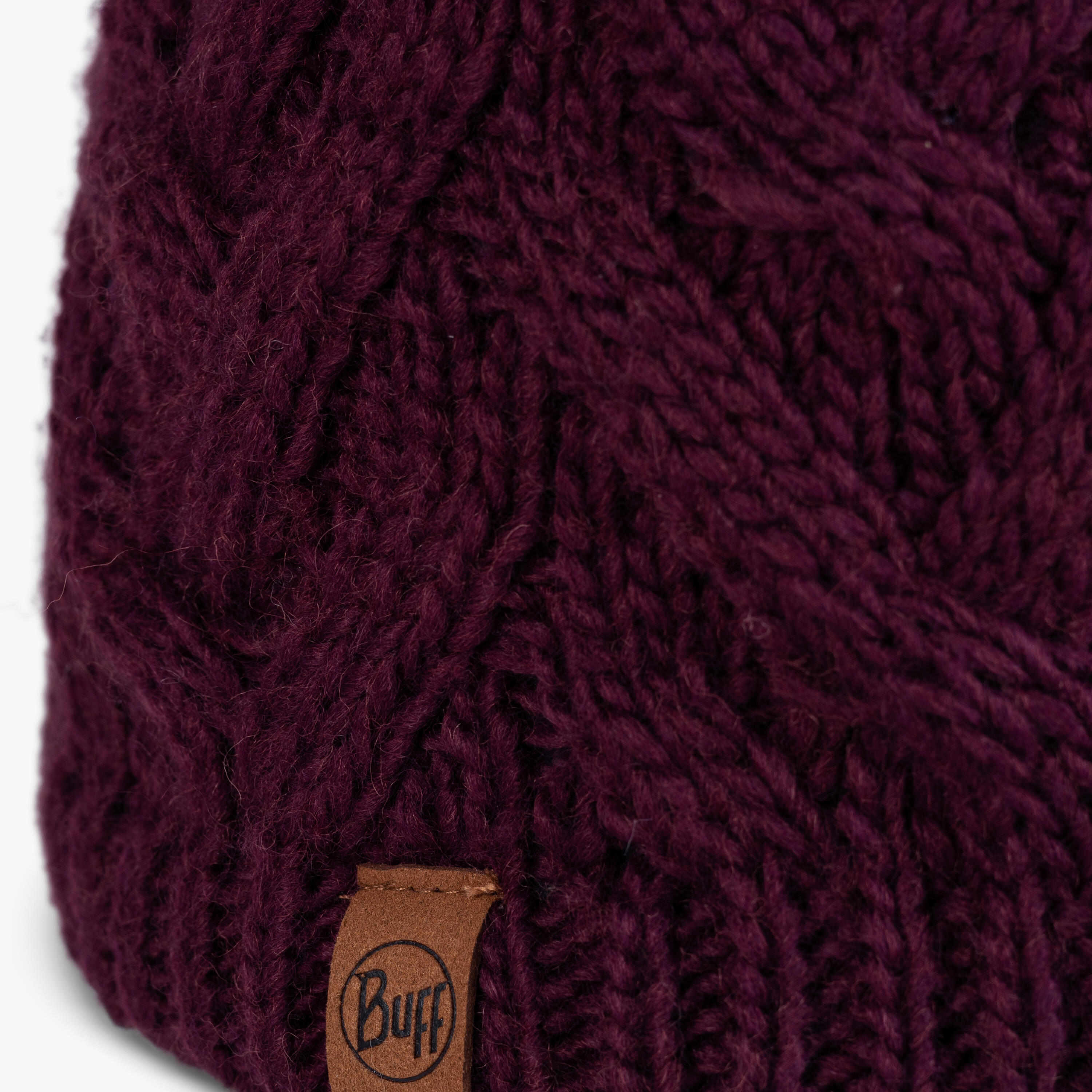 Gorro de lã Buff modelo 123515.628.10.00 para mulheres 2/6