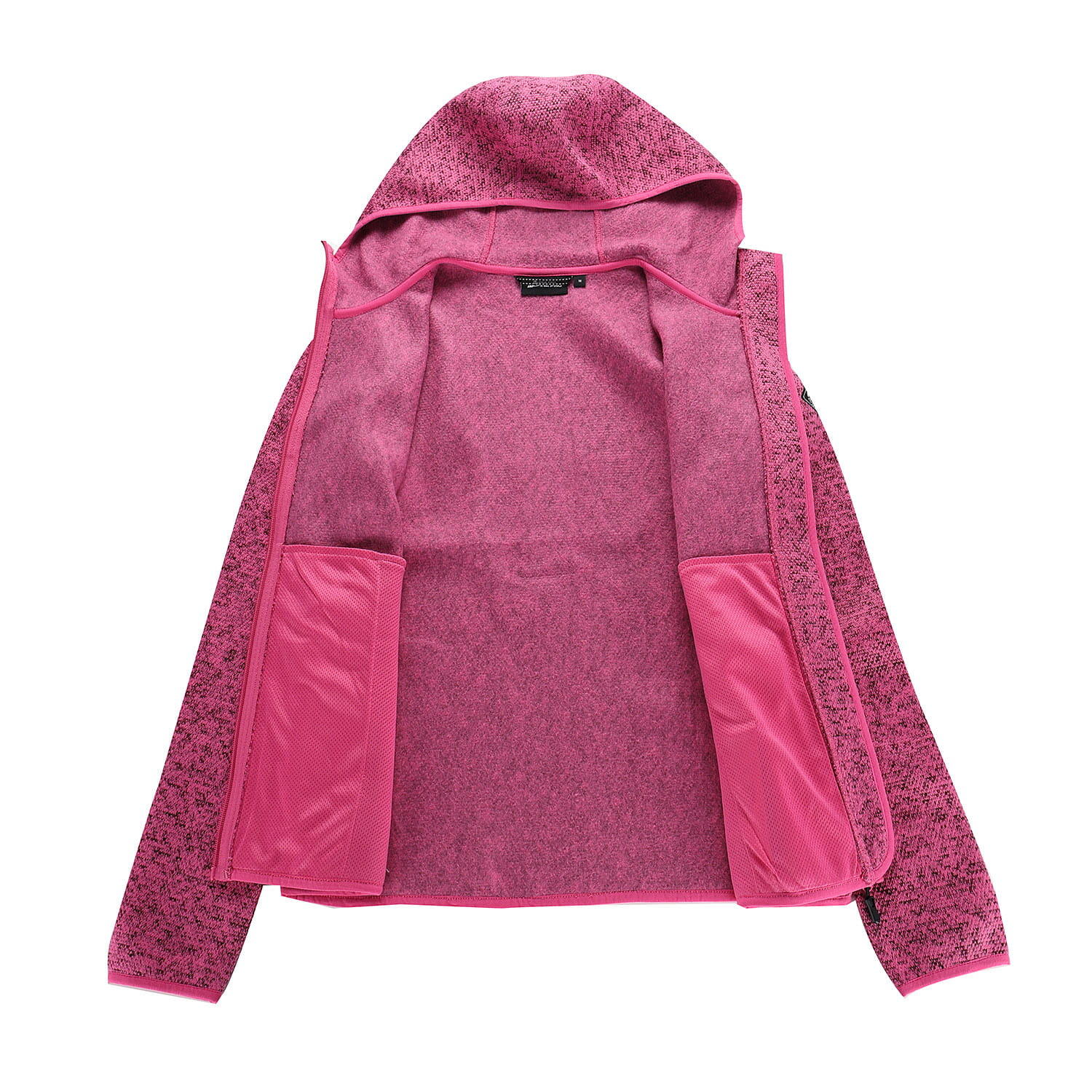 Bluza damska polarowa z kapturem Alpine Pro Zega 2 3/7