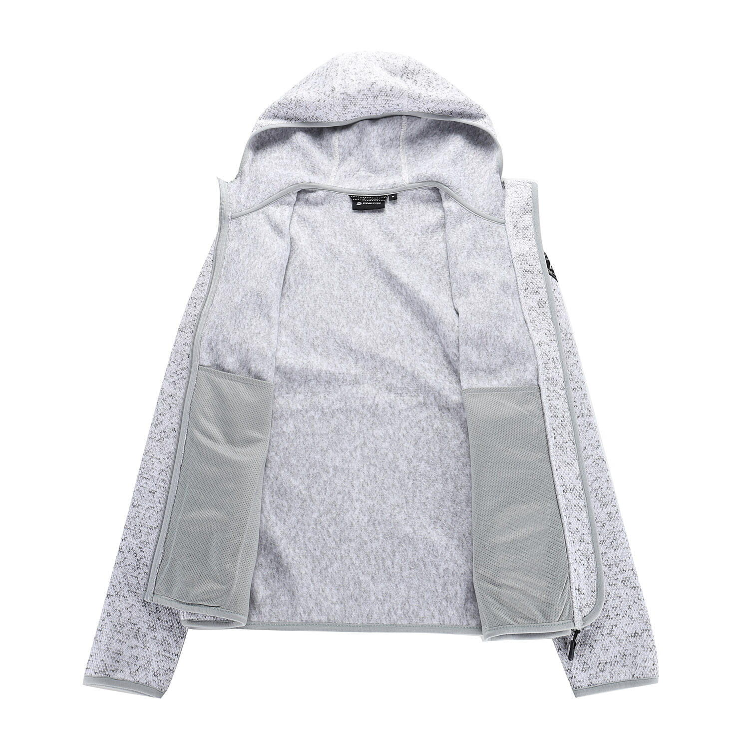 Bluza damska polarowa z kapturem Alpine Pro Zega 2 3/6