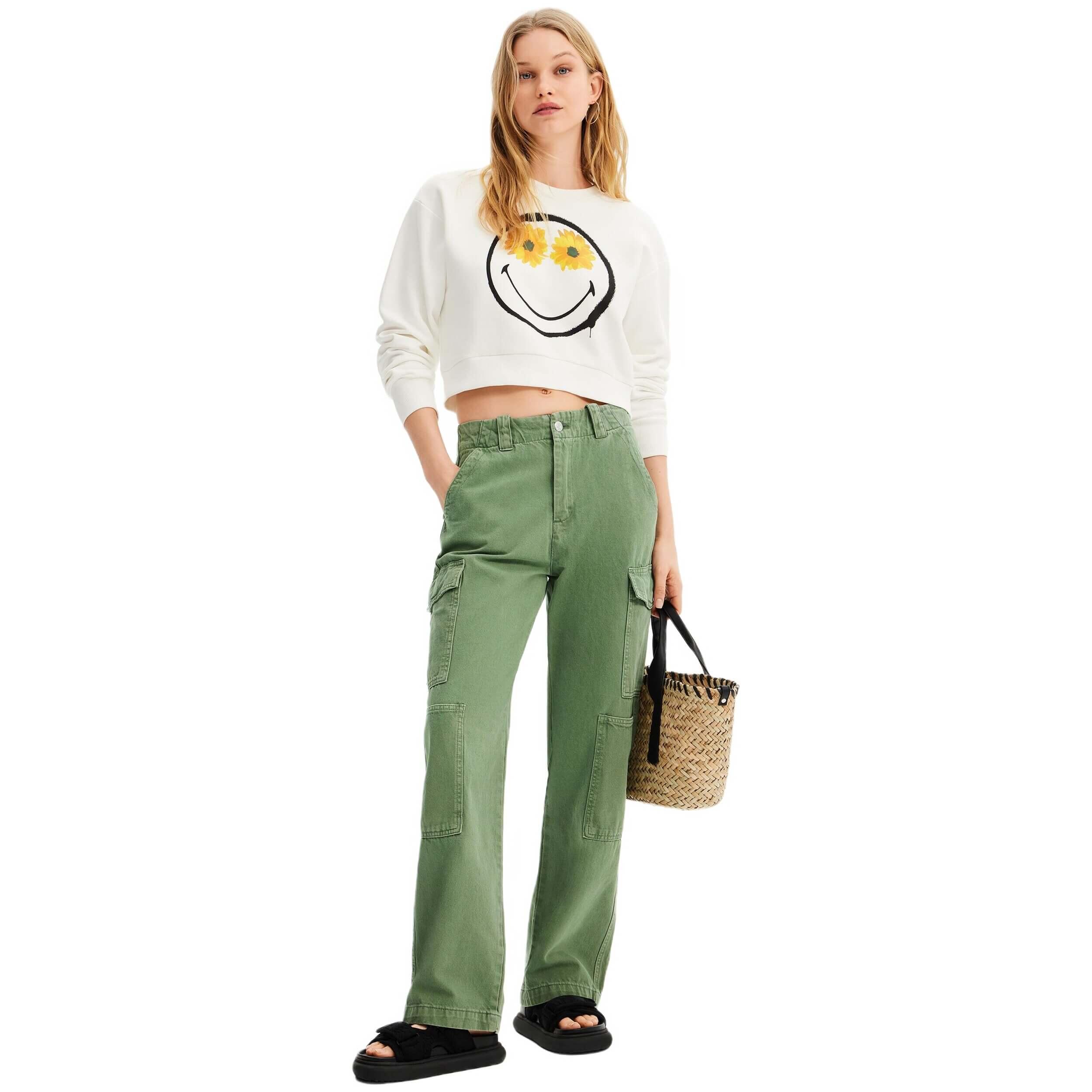 Camisola Desigual modelo 23SWSK44-1001 para mulheres 2/5