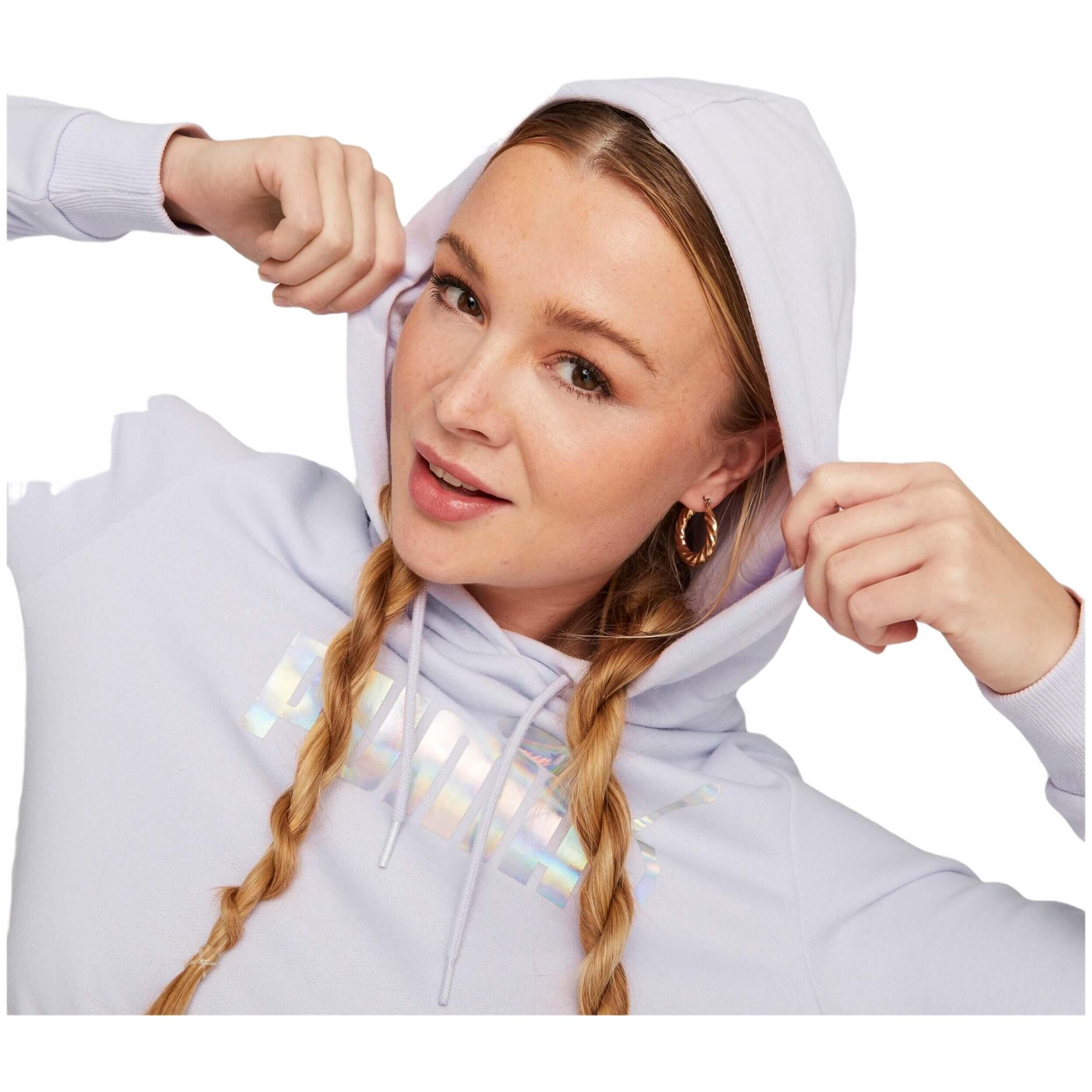 Sweat à capuche Puma modèle 674449-68 pour femmes 5/5