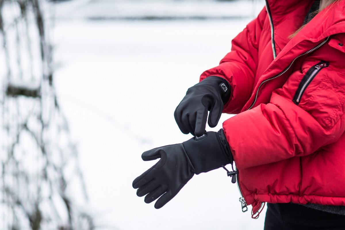 Verwarmde dunne handschoenen Alpenheat 5/7