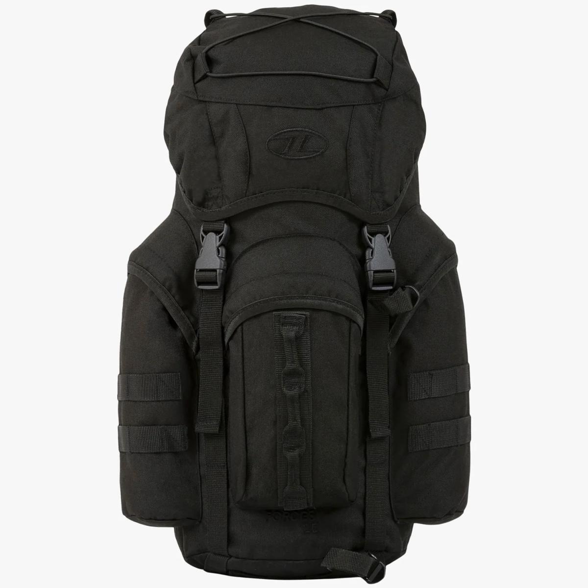 Highlander - Forces Sac À Dos Rando/militaire - 25 L - Noir - Sac À Dos - Noir - 25 L - Decathlon