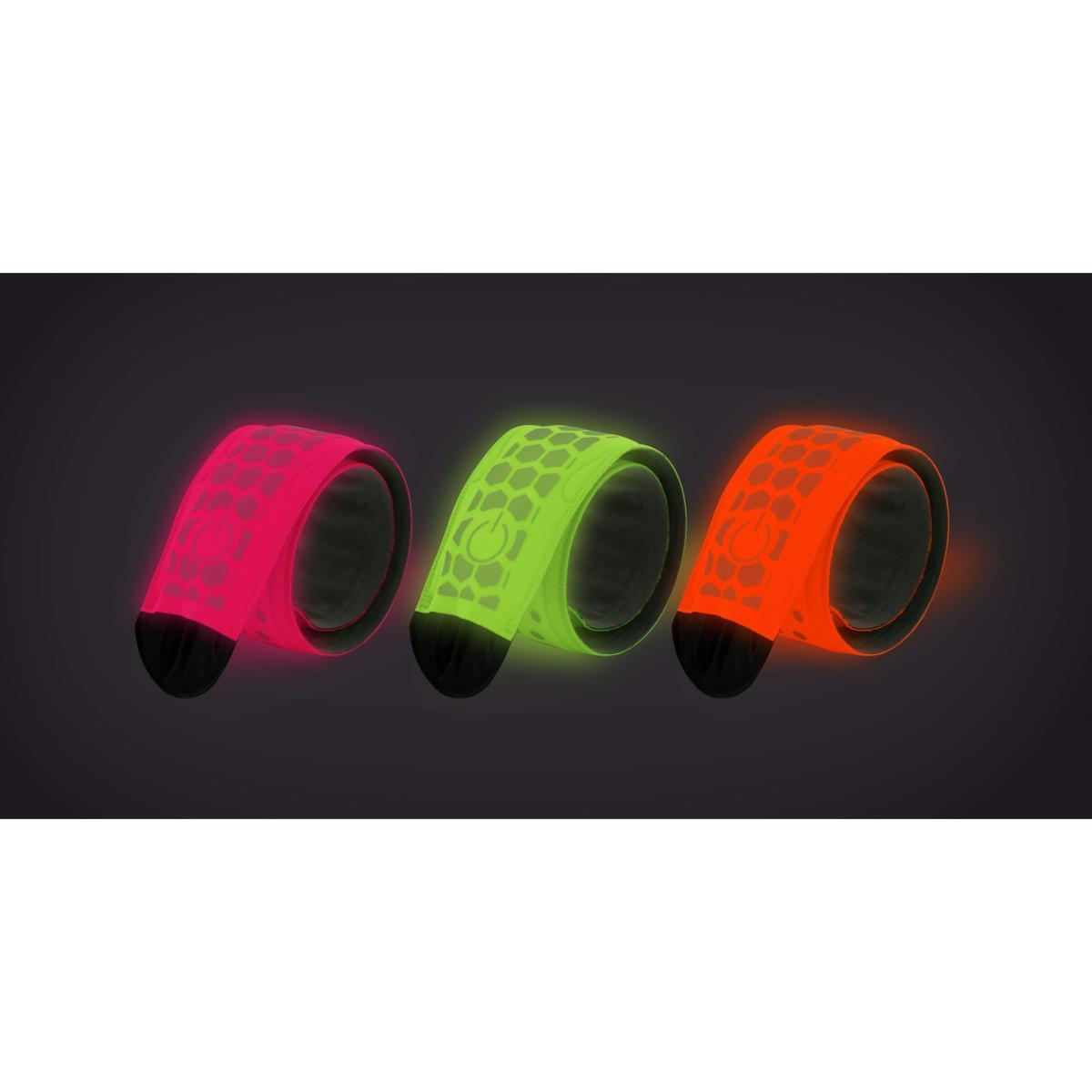 ILLUMIN8 O Brassard lumineux LED pour running/vélo - Orange 4/5