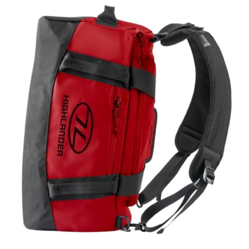 Bolsa esportiva impermeável HAULER - 30 L - Vermelha 3/4