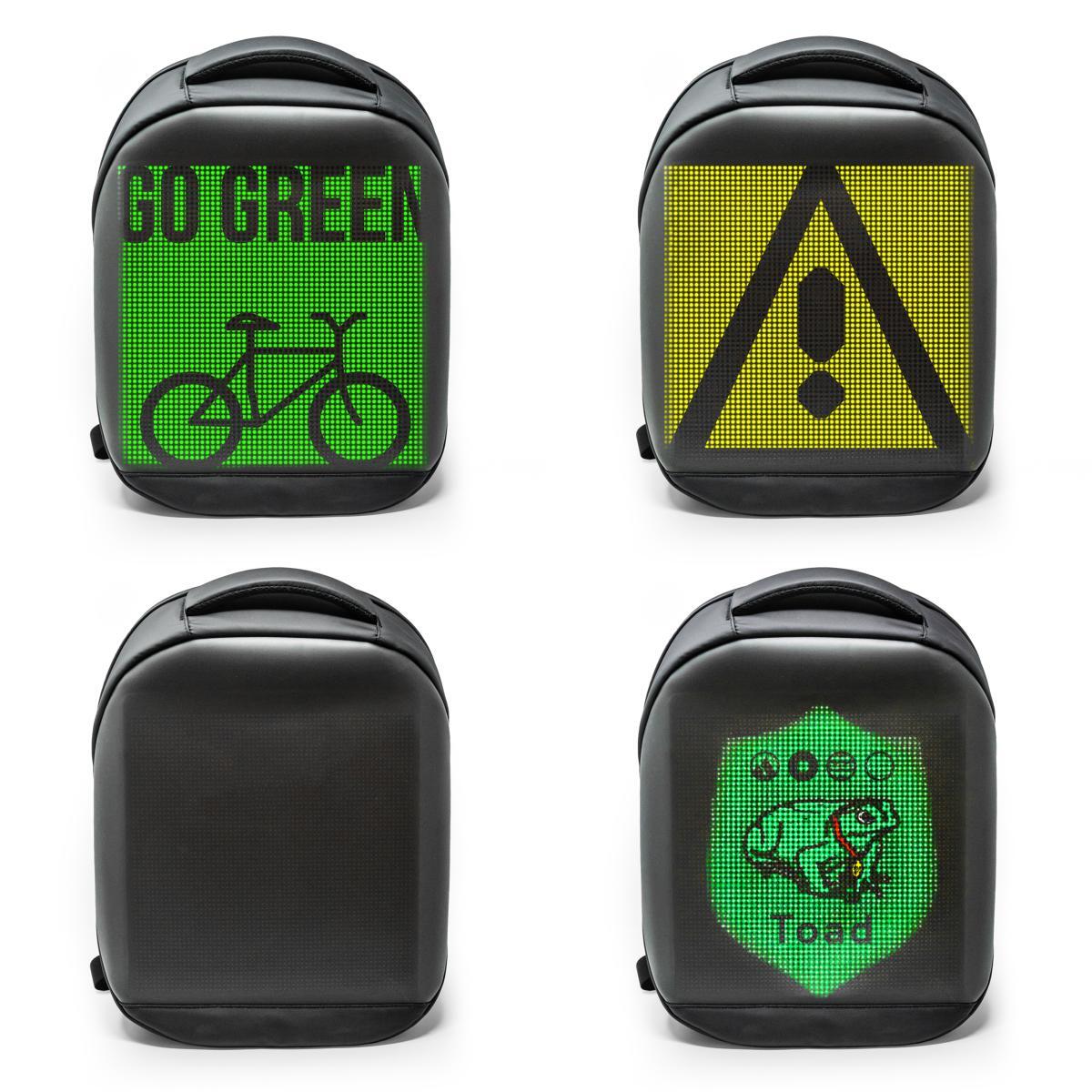 Zaino T-LEDBAG con schermo LED pixel animato 2/7
