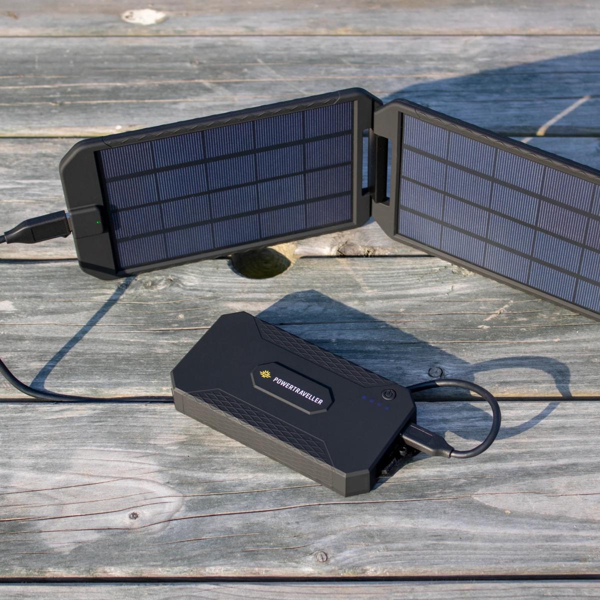 Panneau solaire et batterie Powertraveller extreme2 12000 mAh 5/5