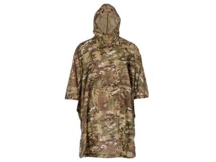 Waterproof poncho - camouflage