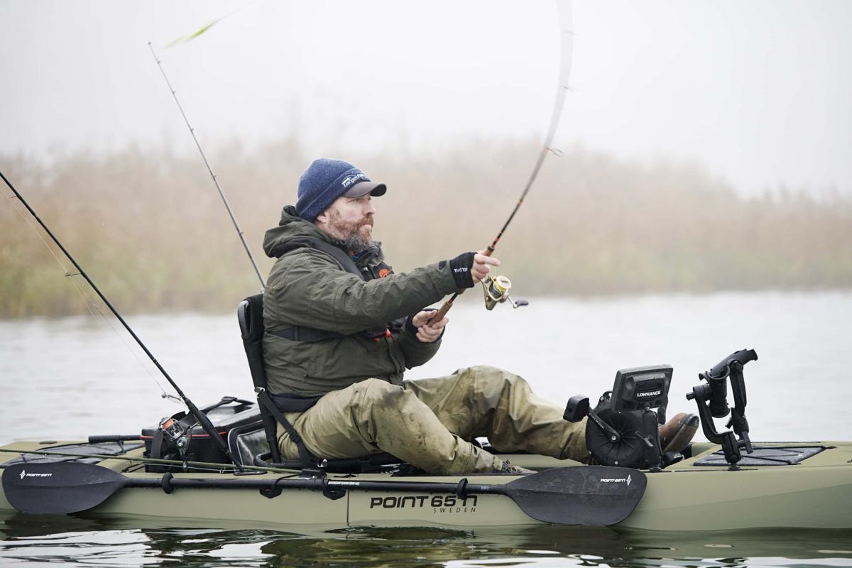 Modułowy kajak wędkarski Point 65°N kingfisher solo 3/7