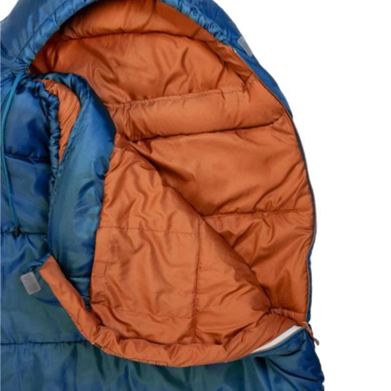 RAYET HYBRID 250E Sac de couchage sarcophage - 4 saisons - Bleu 2/7