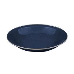 DELUXE PLATE Asiette creuse de camping en émail - Bleu