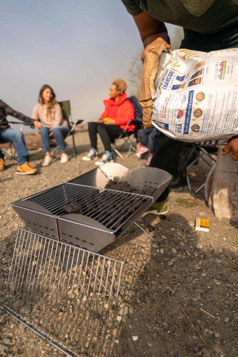 UCO BBQ XXL Barbecue portable pliant - Très grand format 5/6