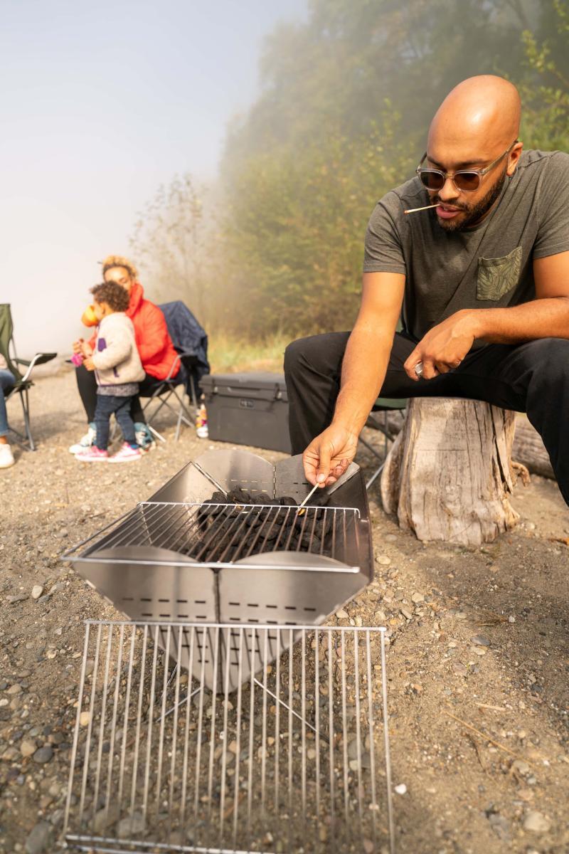UCO BBQ XXL Barbecue portable pliant - Très grand format 4/6