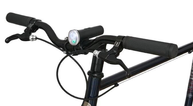 Akku-Fahrradlicht vorne mit Signallaser Beryl laserlight core 4/6