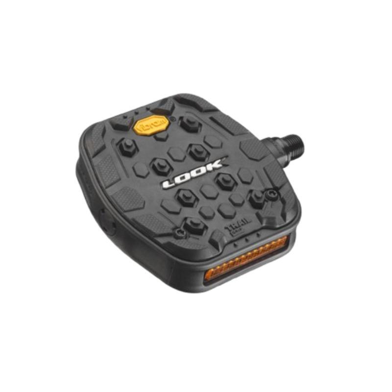 Pedais TRAIL GRIP N para bicicleta todo-terreno com aderência VIBRAM - Preto 2/3