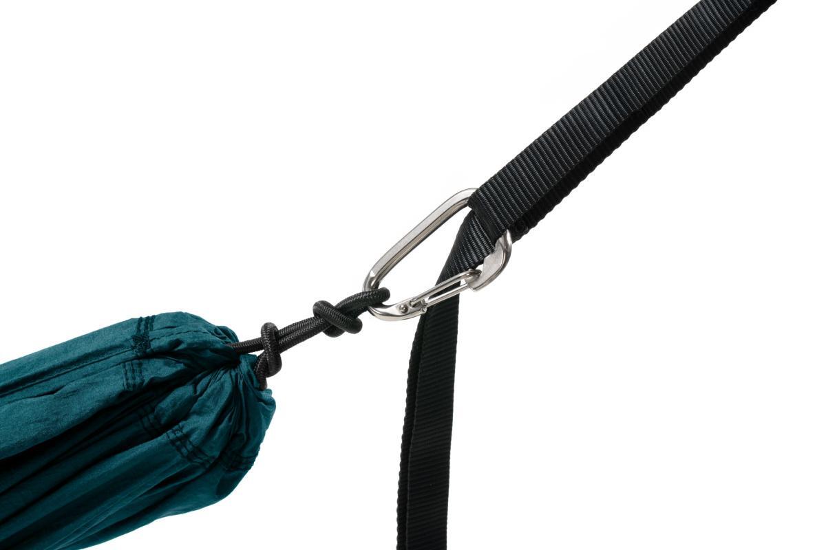 Kit de rede TRAVELENEST com fixações integradas para acampamento e bivouac. 3/7