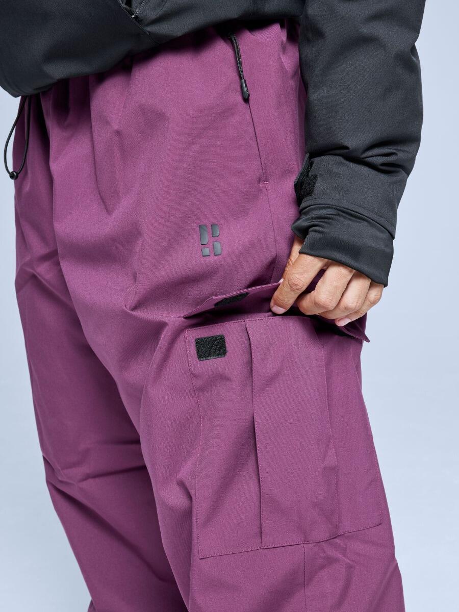 Pantalon de ski - Unisexe - Coupe ample - Park - Bordeaux 7/7