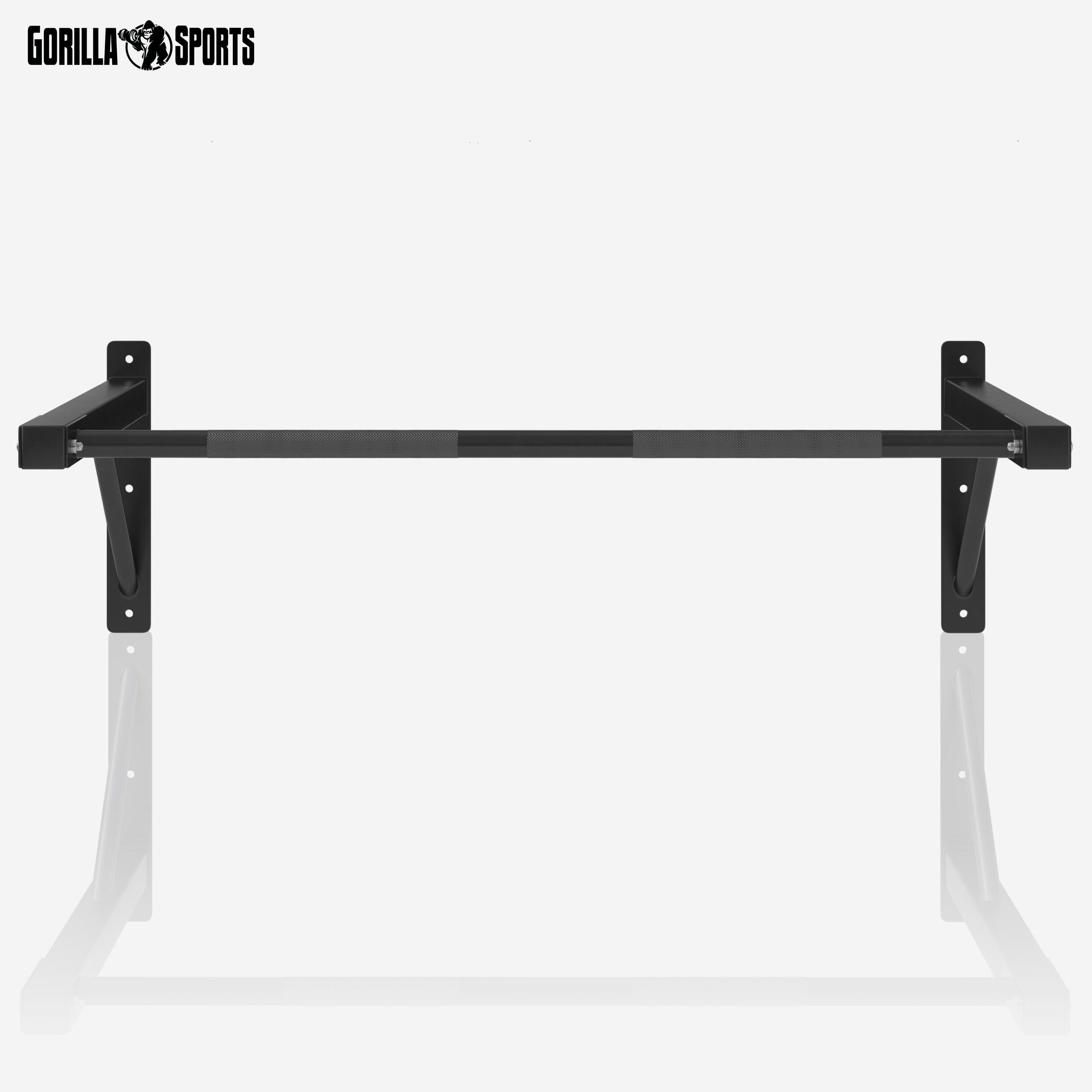 Barra per trazioni Gorilla Sports acciaio 108 cm Ø3,5 cm 150 kg 6/7
