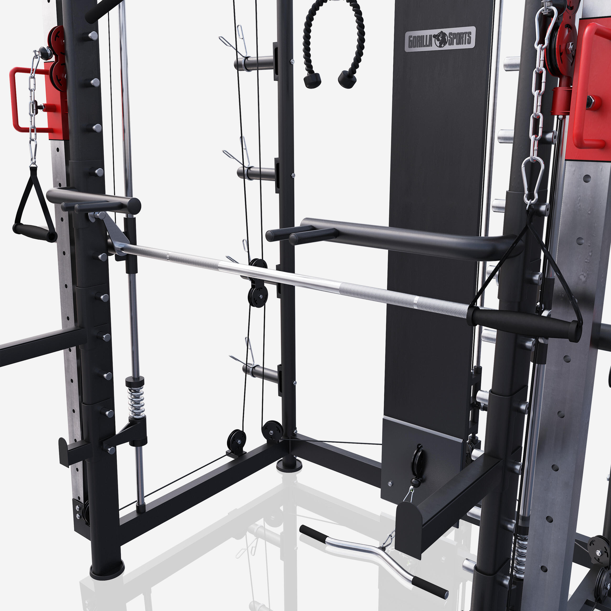 SMITH MACHINE POWER RACK, MULTI STATION, PRESSE | MUSCULATION 6/7