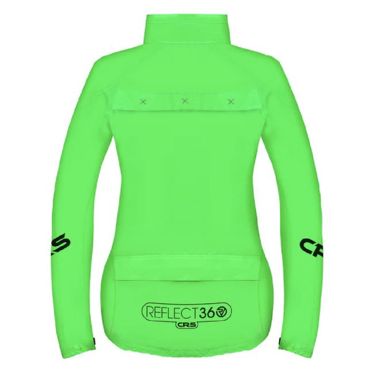 CRS Veste imper. fluo/réfléchissante - Femme - M - Vert 2/4