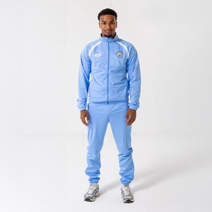 Dres treningowy Manchester City męski 25/26 - niebieski