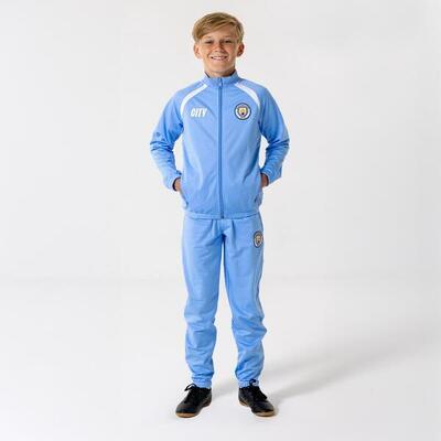 Tuta da allenamento Manchester City Kids 25/26 - Blu