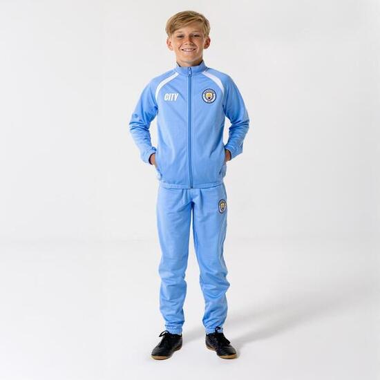 Tuta da allenamento Manchester City Kids 25/26 - Blu