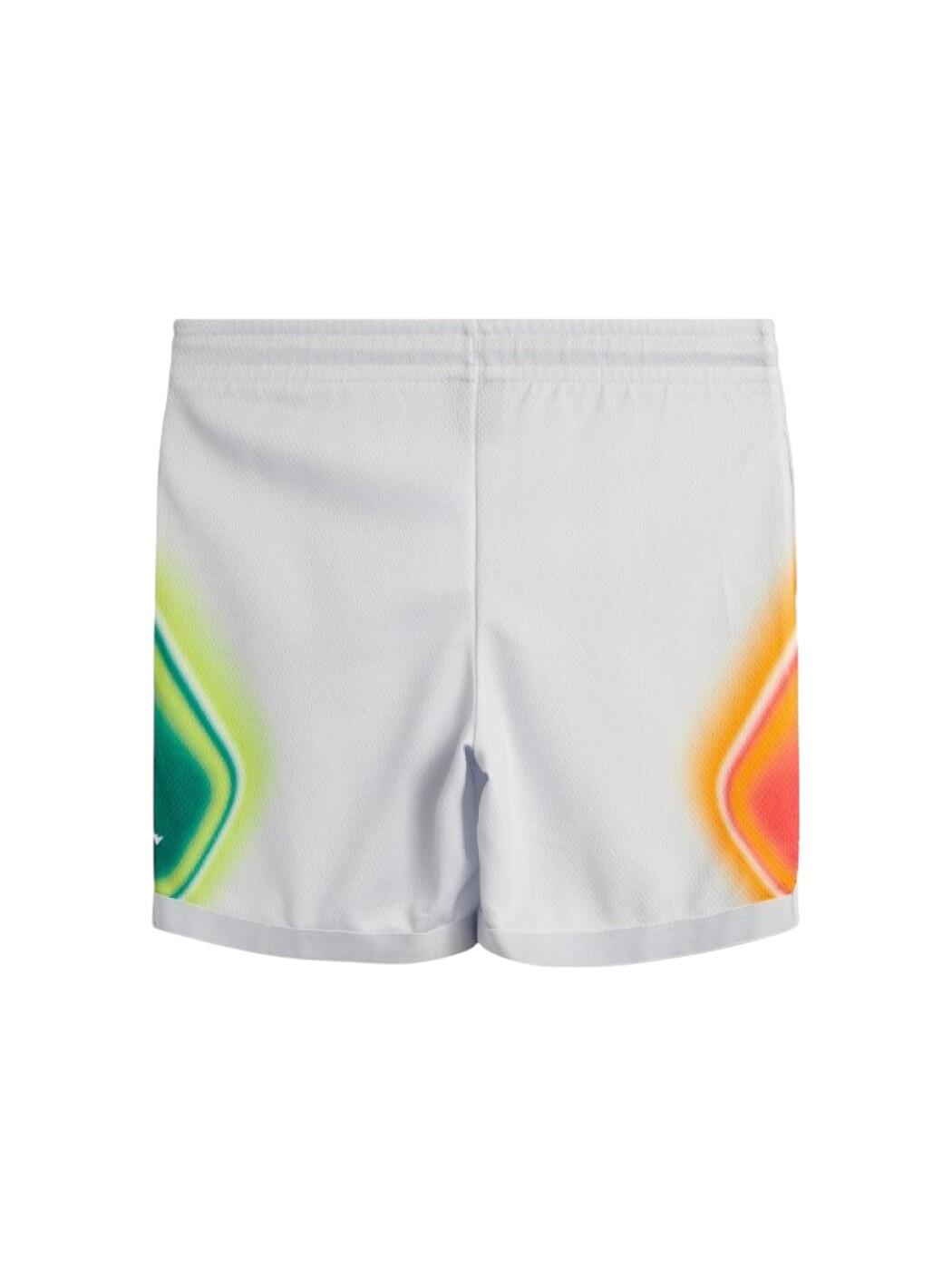 Nike - Bermuda Jordan blanc 95D149-G7H 3/4