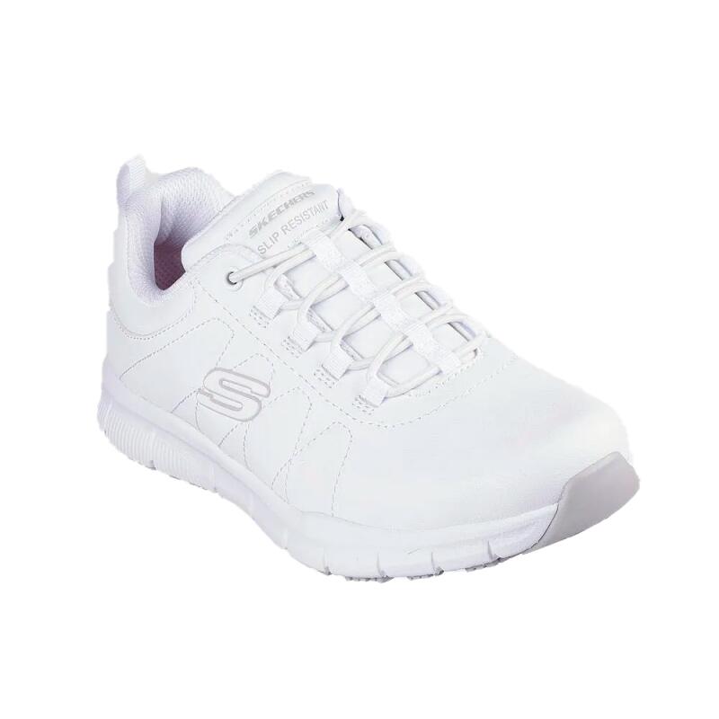 Zapatillas Mujer Skechers Nampa Beja Blanco 2/2