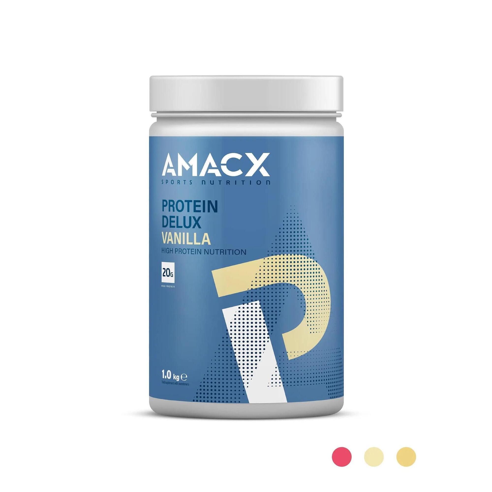 Amacx - Protein Delux Vanallie | 1.0 Kg - Poudre Isotonique - 1 Kg - Decathlon