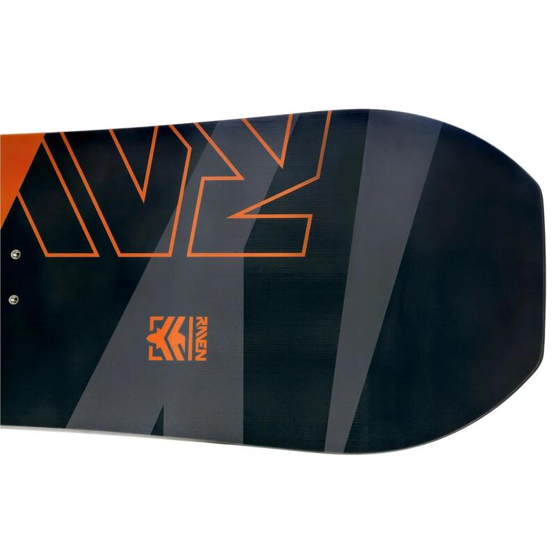 Placa snowboard RAVEN Barracuda Carbon, Portocaliu, Barbati
