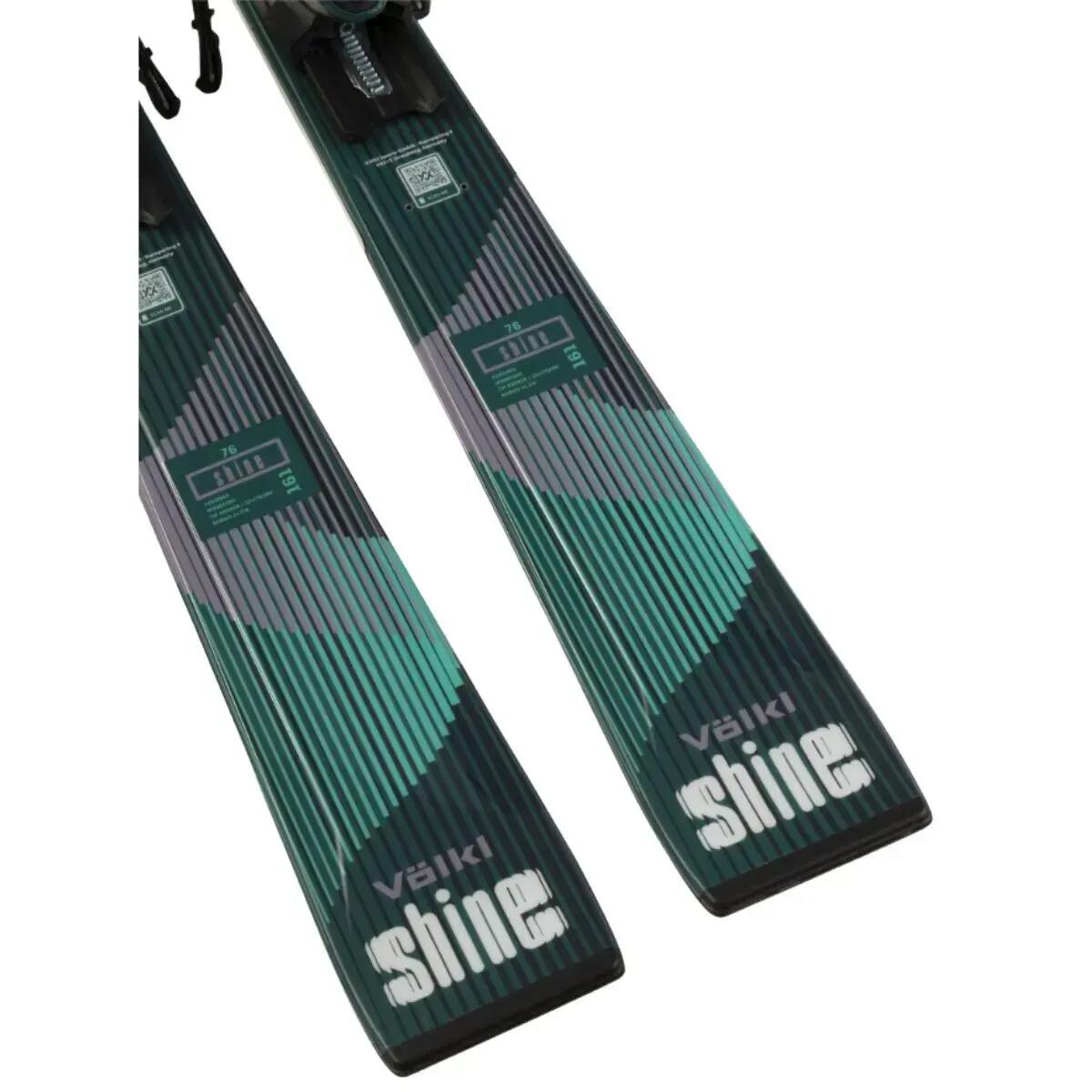 Zaino da sci Volkl Shine 78 lowride + attacchi Lowride 11 tcx Donna Nero 4/6