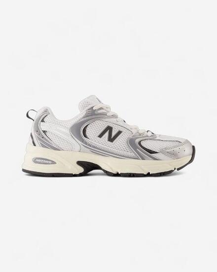 New Balance 530 Silver Metallic Black Cement