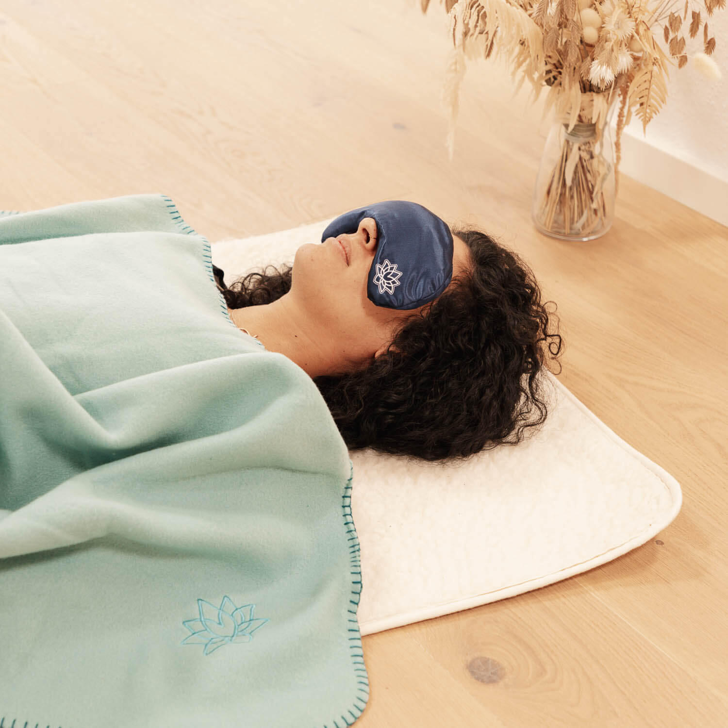 Bodhi Asana fleece yogadeken, 140 x 200 cm 5/7