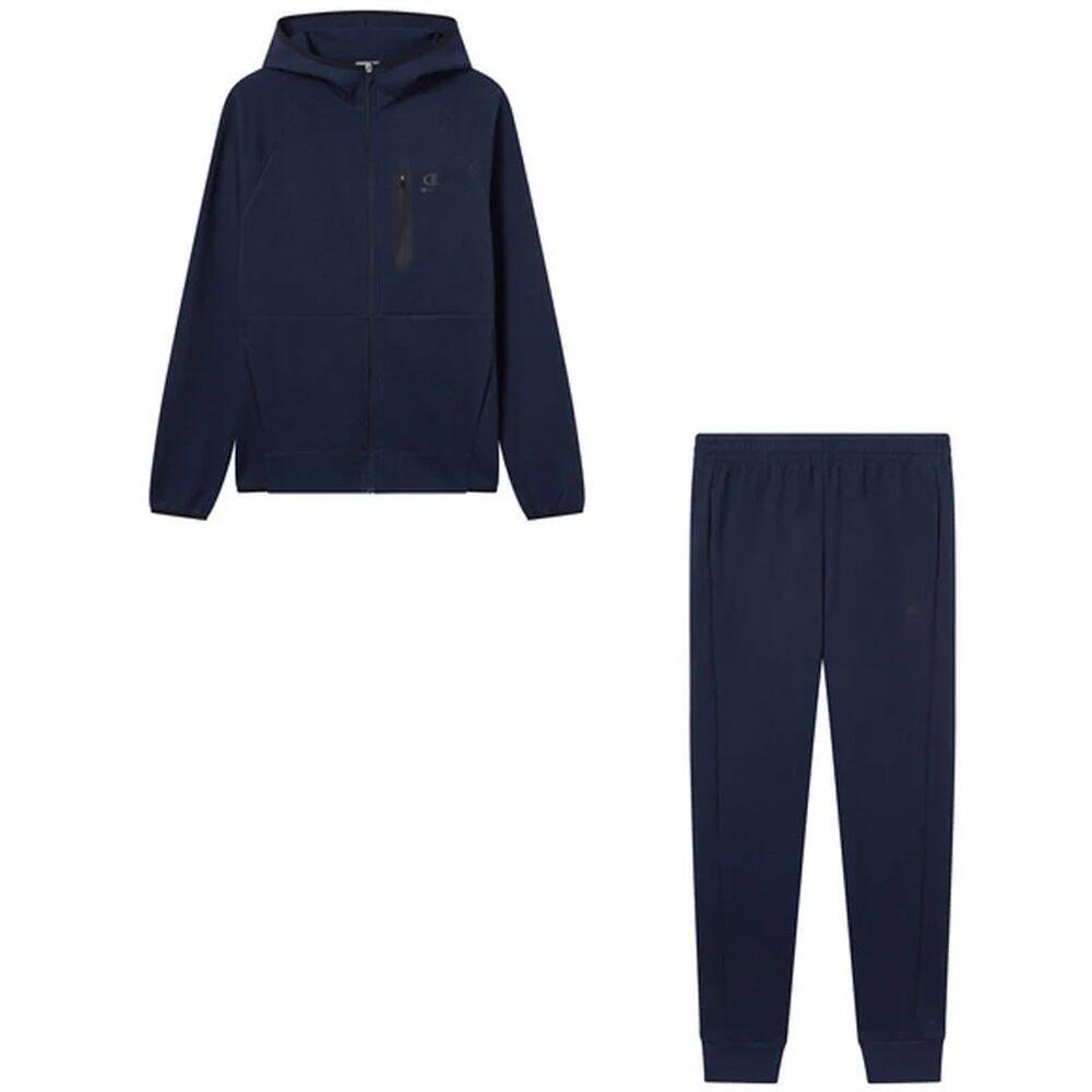 Dres męski treningowy Champion Hooded Full Zip C-tech Slim Fit Tracksuit 3/3
