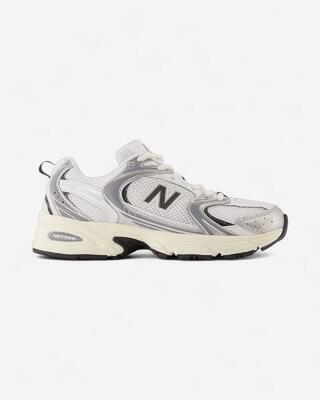 New balance 530 silver metallic black cement